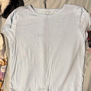 PacSun Sky Blue Short Sleeve Tee